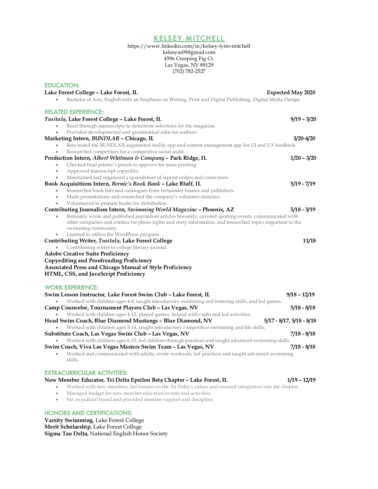 Resume