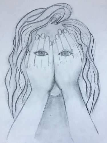 Eye, 2017, Pencil on Paper
