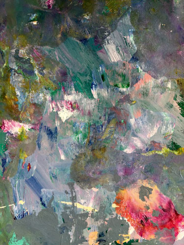 Scrape, 2016, Acrylic