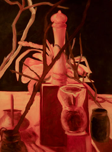 Still Life 1, 2018, Oil on Canvas
