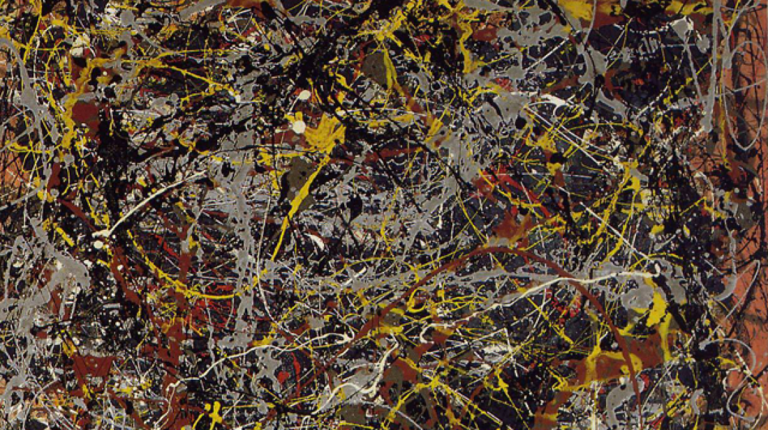 entanglement kontrast Sentimental The Wonderful World of Jackson Pollock